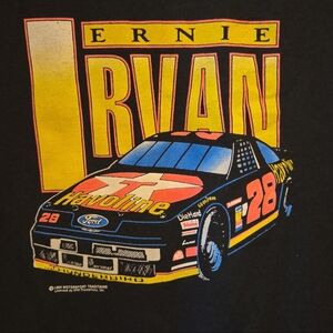 Ernie Irvin 28 NASCAR Havoline Ford Thunderbird 1994 Child Large 14-16 Shirt
